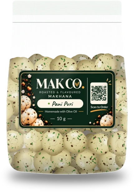 10 g pack of Pani Puri makhana